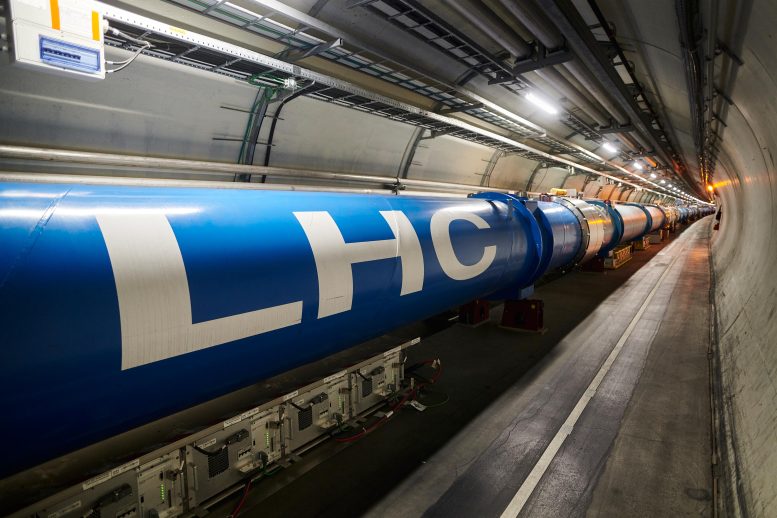 Túnel LHC en el punto 1
