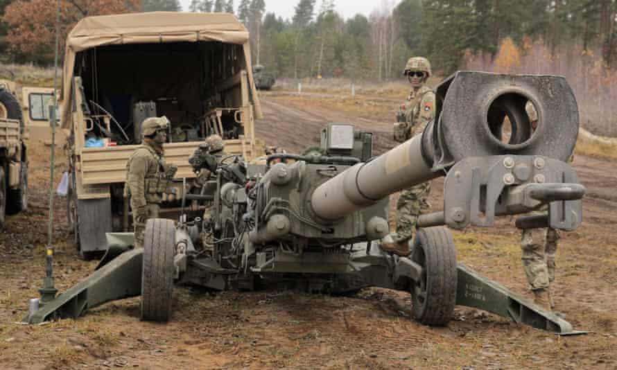 Cañón obús M777 del Ejército de EE. UU.