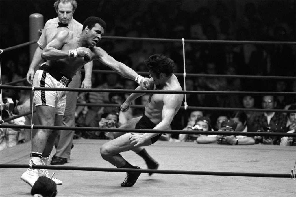 apodado "batalla del siglo" Antonio Inoki Muhammad Ali luchó en Japón.