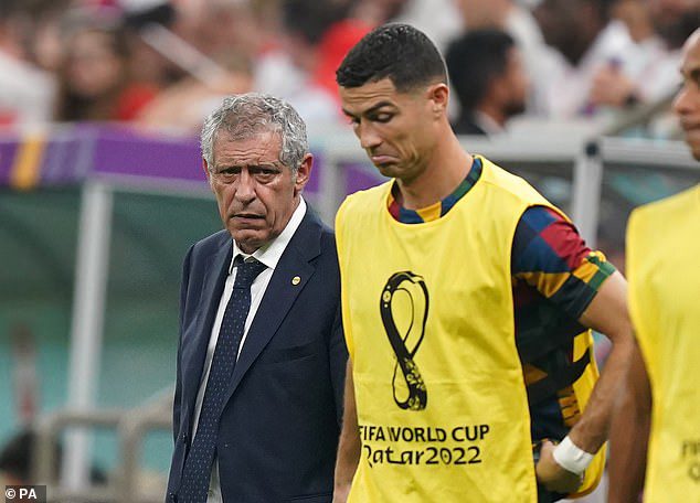 Ronaldo se quedó en el banquillo para los dos partidos de eliminatorias del portugués en el Mundial de Qatar